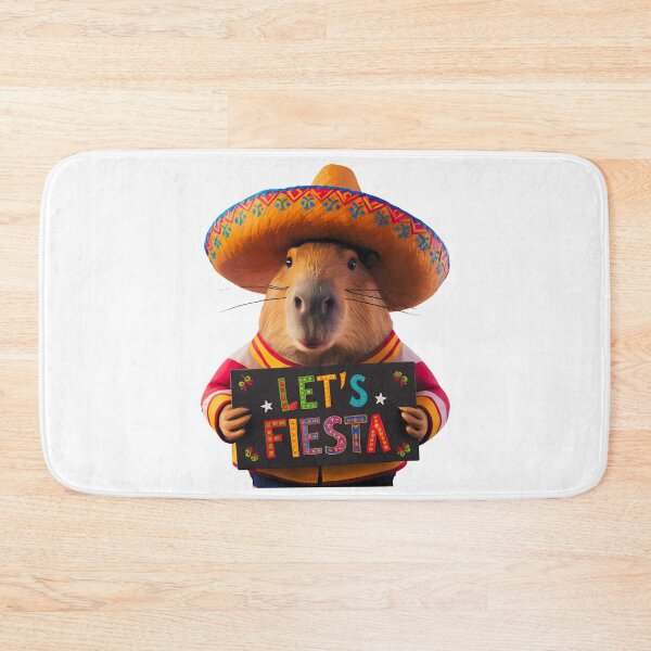 Item preview,  Let's Fiesta With Our Festive Capybara designed and sold by elynne9.
