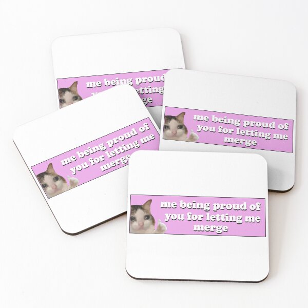 Item preview, Me Being Proud of You for Letting me Merge Funny Meme Cool Bumper designed and sold by fanky-bumper.