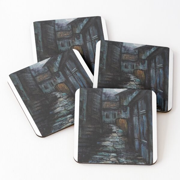 Item preview, Moonlight street  designed and sold by SashaBrisac.