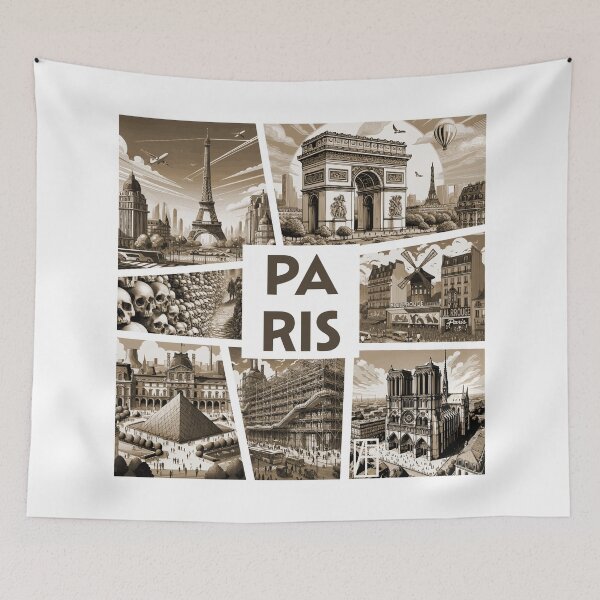 Item preview, FRENCH CITY - PARIS - TRAVEL -2 designed and sold by ArtProjectShop.
