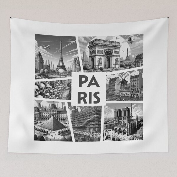Item preview, FRENCH CITY - PARIS - TRAVEL -3 designed and sold by ArtProjectShop.