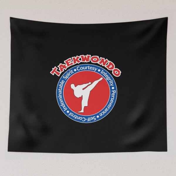 Item preview, Five tenets of Taekwondo designed and sold by Aura Artistic.