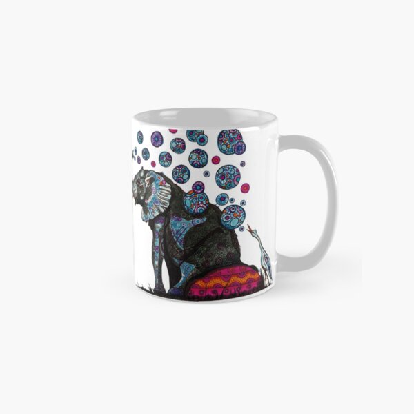 Item preview, Elephant and Cattle Egret with Shweshwe bubbles designed and sold by Every-wen.