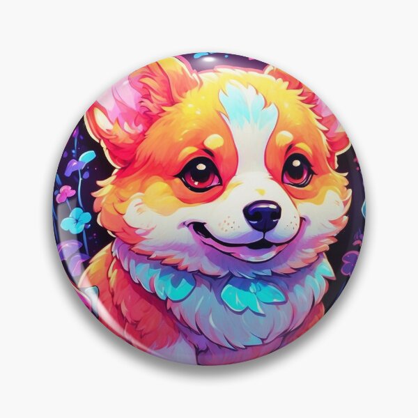 Item preview, Corgi de hongos designed and sold by LevCreates.