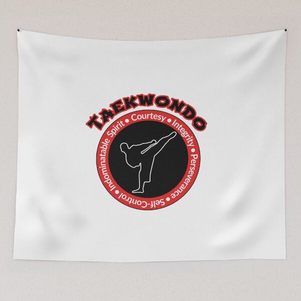 Item preview, Five tenets of Taekwondo designed and sold by Aura Artistic.