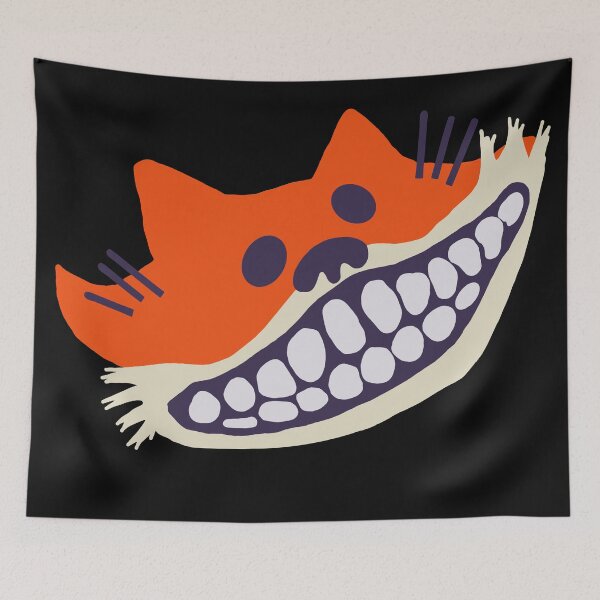 Item preview, Grinning Fox with Big Teeth designed and sold by wildjellybeans.