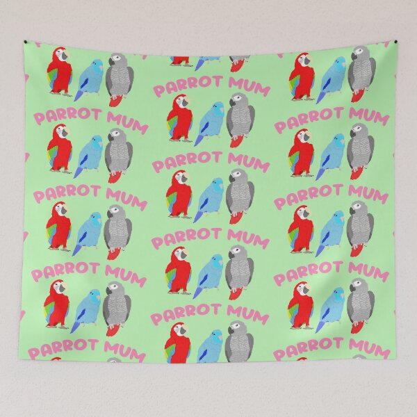 Item preview, Parrot Mum designed and sold by TiffinByLK.