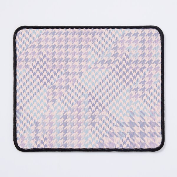 Item preview, Beautiful and Elegant Houndstooth Print Pattern Seamless Design in Pink, Lilac or purple, blue Beige colors designed and sold by RSDigitalPrintDesign.