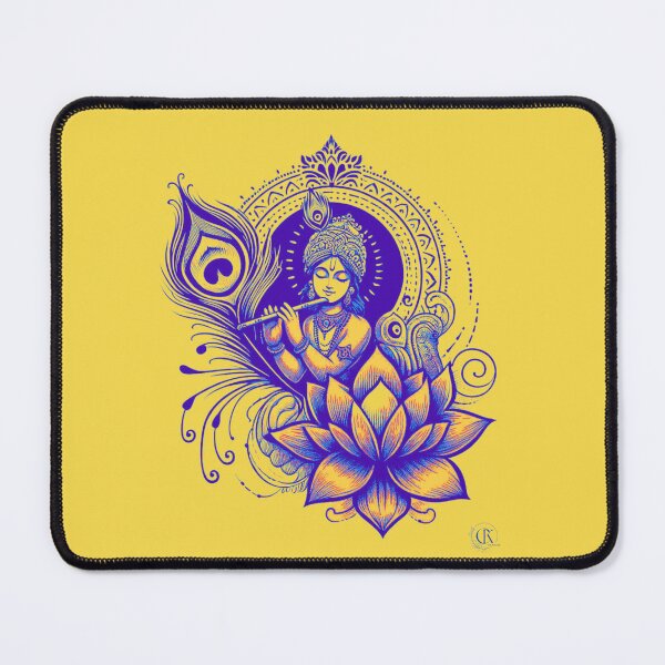 Item preview, Krishna on a lotus designed and sold by CK Designz.
