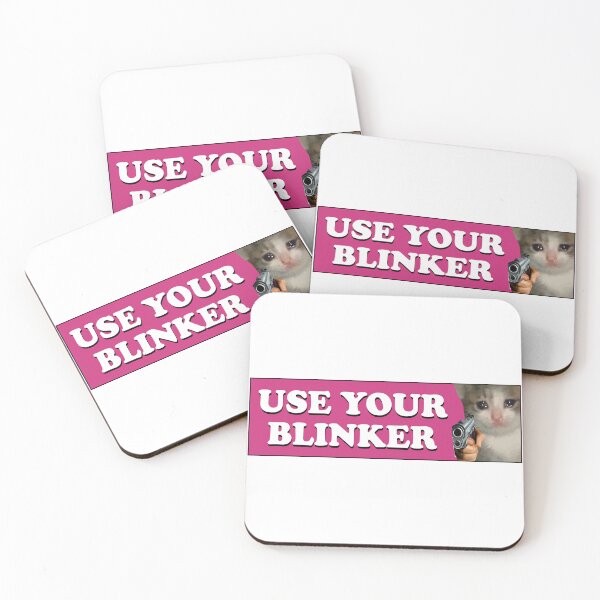 Item preview, use your blinker funny car bumper designed and sold by fanky-bumper.