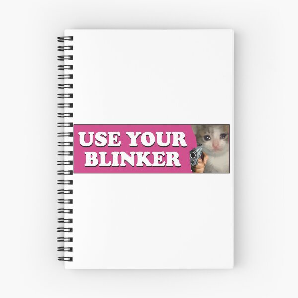 Item preview, use your blinker funny car bumper designed and sold by fanky-bumper.