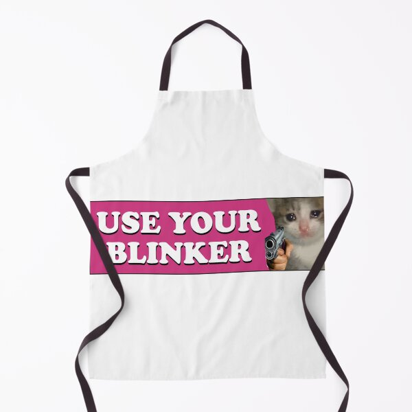 Item preview, use your blinker funny car bumper designed and sold by fanky-bumper.