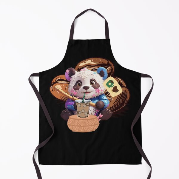 Artikelvorschau, Kawaii Panda Kaffee Mania Cuddy Süße Panda Kunst entworfen und verkauft von GroovyFusion.