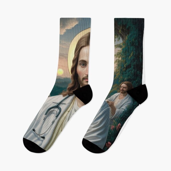 Item preview, DOCTOR JESUS MEME : CHRISTIAN DOCTOR GIFT  designed and sold by Obinne.