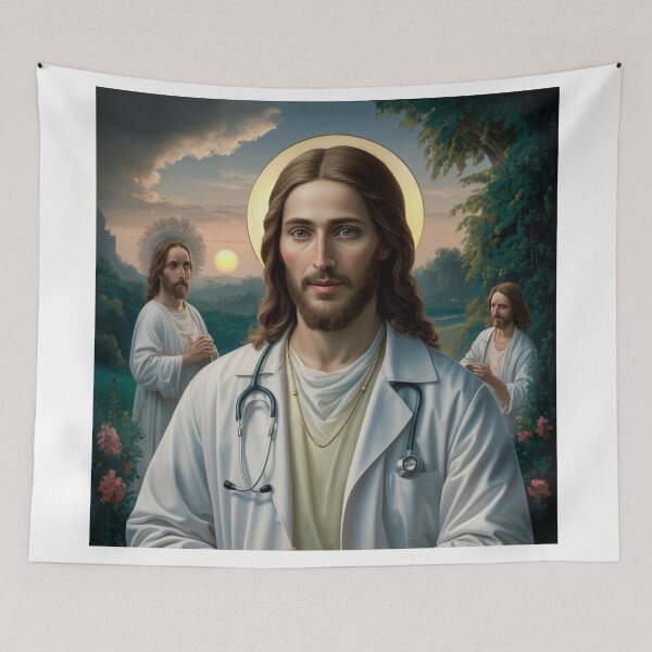 Item preview, DOCTOR JESUS MEME : CHRISTIAN DOCTOR GIFT  designed and sold by Obinne.