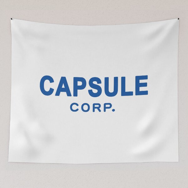 Item preview, CAPSULE CORP.-BLUE- designed and sold by DRIPPED-STORE.