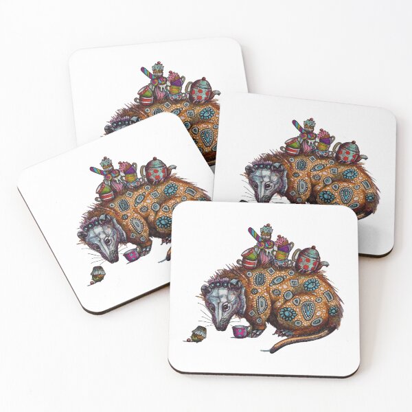 Item preview, Possum Tea Party designed and sold by Every-wen.