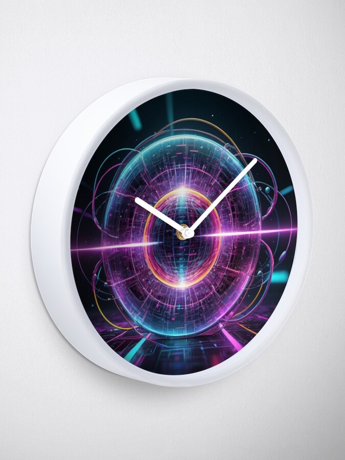 Thumbnail 1 of 4, Clock, Go Quantum - Energy designed and sold by eXtraHumans.