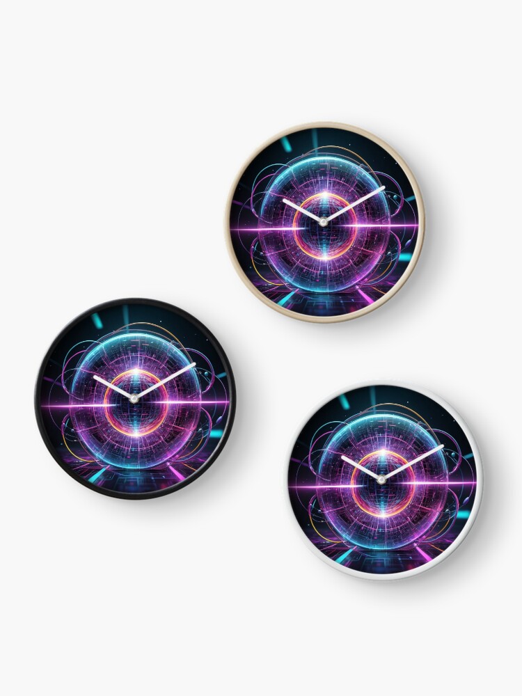 Thumbnail 3 of 4, Clock, Go Quantum - Energy designed and sold by eXtraHumans.