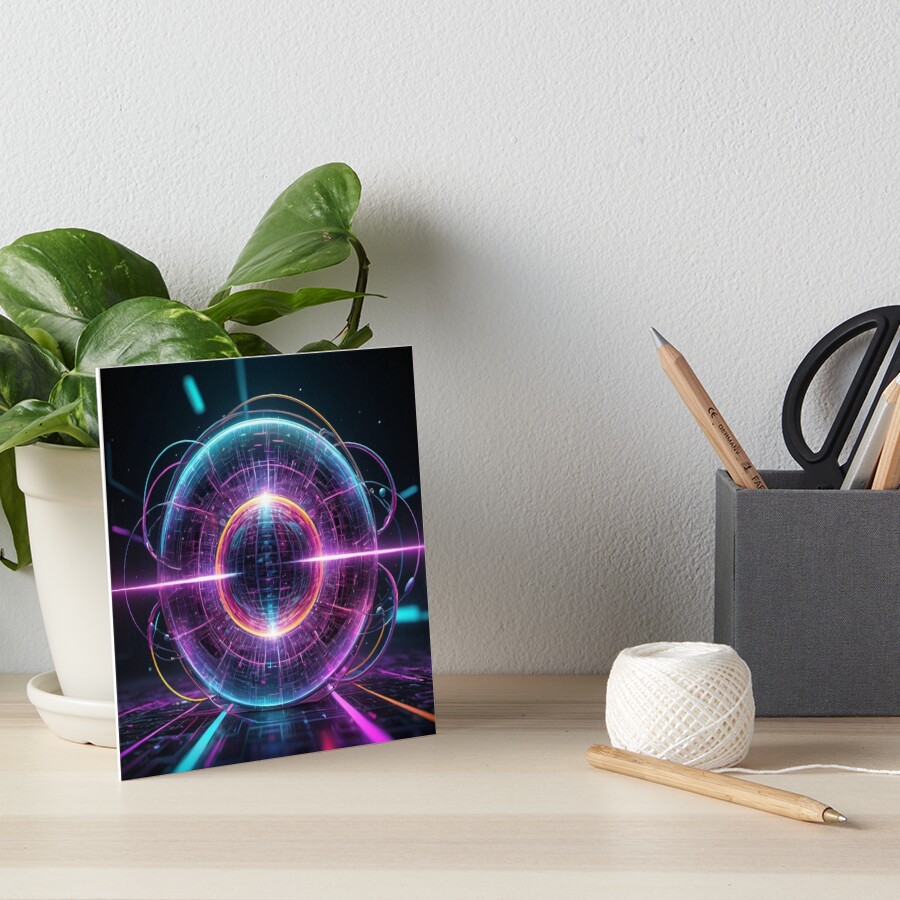 Item preview, Art Board Print designed and sold by eXtraHumans.