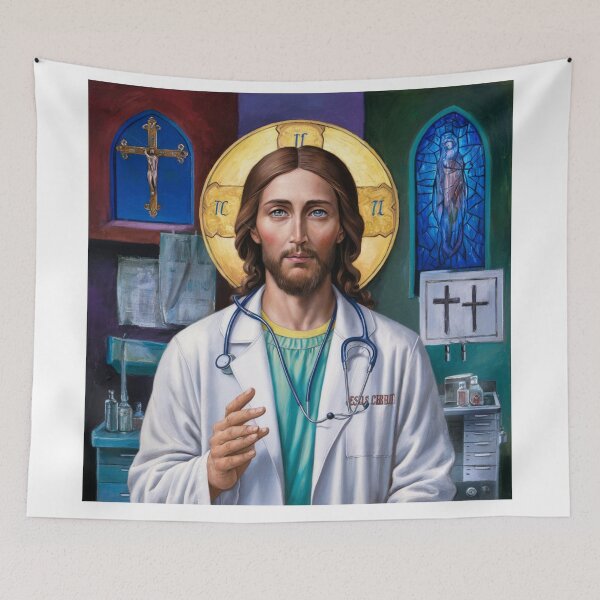 Item preview, DOCTOR JESUS FUNNY CHRISTIAN DOCTOR  designed and sold by Obinne.