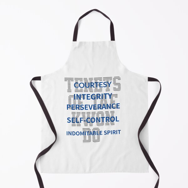 Item preview, Five tenets of Taekwondo designed and sold by Aura Artistic.