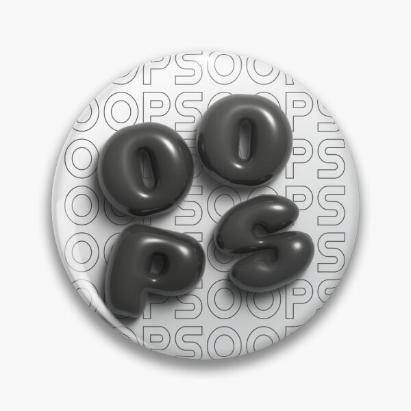 Item preview, OOPS | 3D Illustration designed and sold by AniDragonfly.
