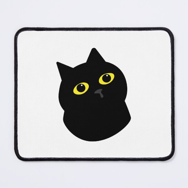 Item preview, Black Cat Staring designed and sold by RedFlowerful.