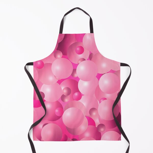Item preview, Pink shades different size balloons pattern background wallpaper designed and sold by SpinklyCreations.