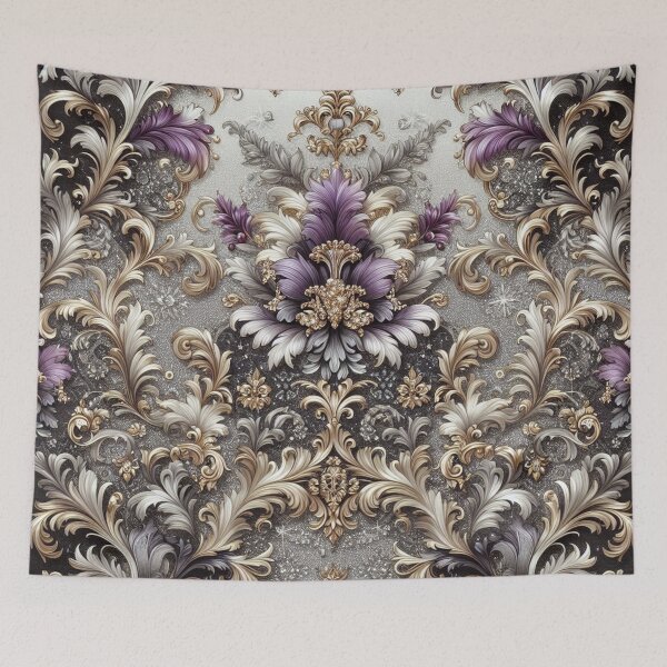 Item preview, Silver, Gold & Matte Purple Baroque designed and sold by DesignsByPrnces.