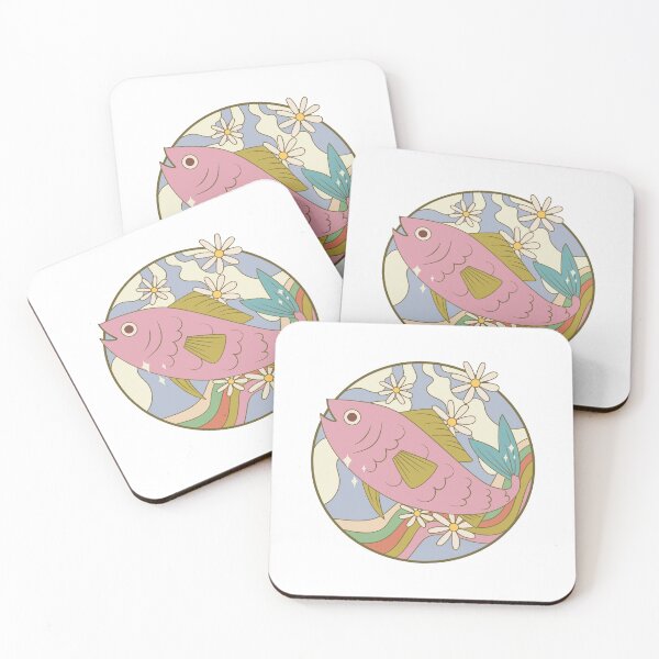 Item preview, Pink fish designed and sold by Tanseytees.