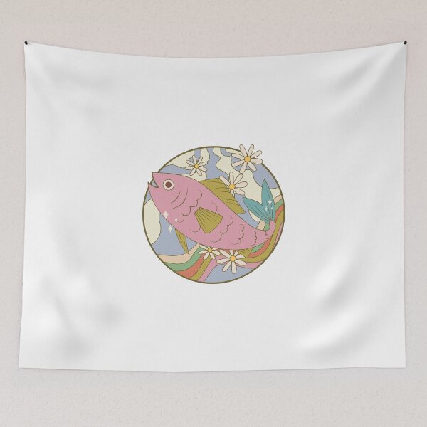 Item preview, Pink fish designed and sold by Tanseytees.