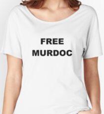 FREE MURDOC: JAMIE HEWLETT MURDOC, GORILLAZ Women's Relaxed Fit T-Shirt