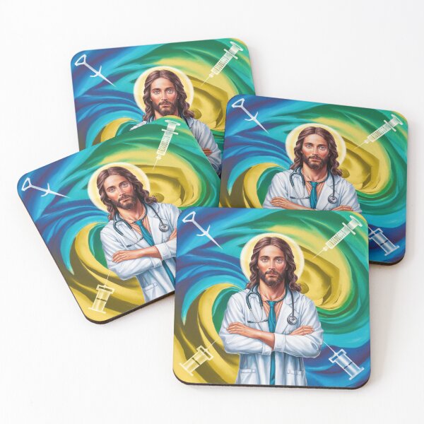 Item preview, JESUS DOCTOR". JESUS WATERCOLOUR PAINTING  designed and sold by Obinne.