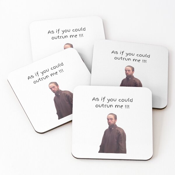 Artikelvorschau, Lustige große Tasse Robert Pattinson | Twilight Meme Kaffeetasse | Als ob du mir davonlaufen könntest entworfen und verkauft von babyjennyprints.