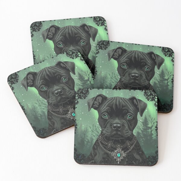 Item preview, Gothic Staffy designed and sold by Nocturne  Paws.