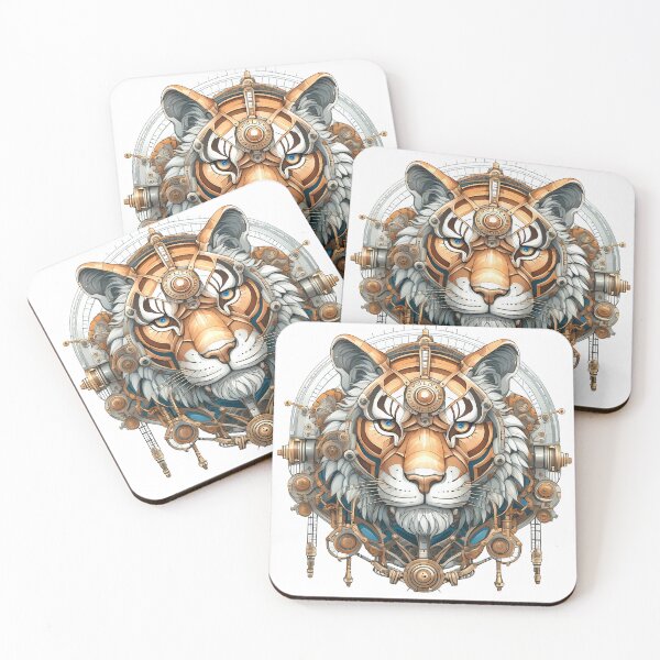 Item preview, Steampunk Tiger designed and sold by Pc240471.