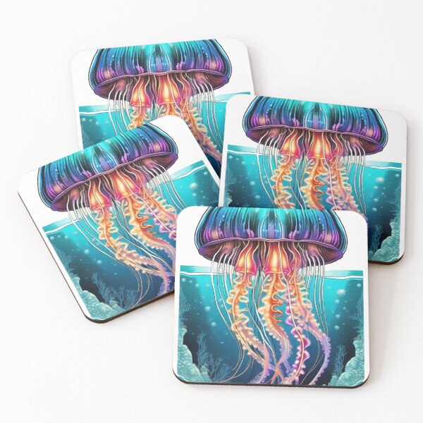 Item preview, Bioluminescent Glow in The Dark Jellyfish designed and sold by DreamCraze.