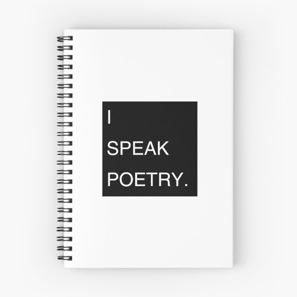 Item preview, I Speak Poetry: MInimalist ttpd style sticker designed and sold by Starving  Artist.