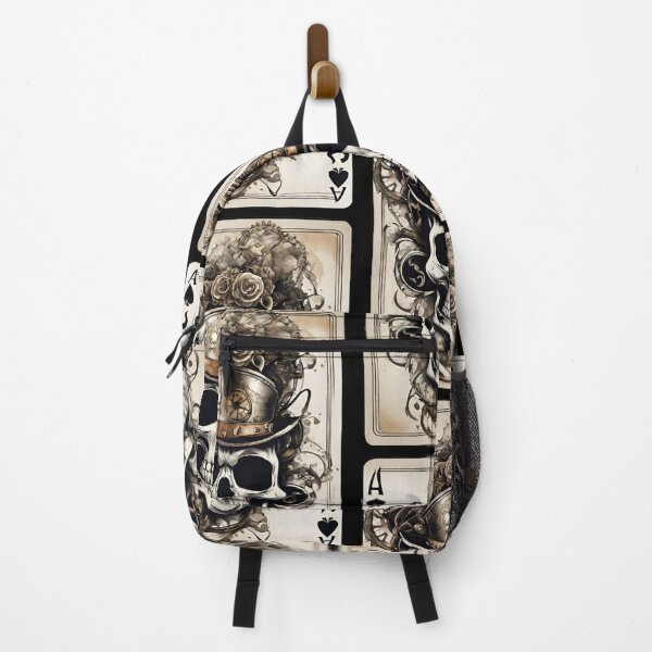 Item preview, Ace of Spades Steam Punked Skull design 1 designed and sold by Elizabeth-Banks.