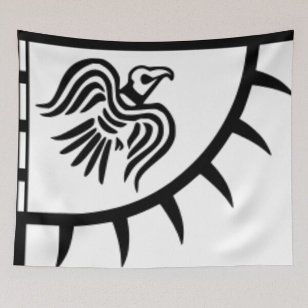 Item preview, Viking Raven Flag designed and sold by AidanMDesigns.