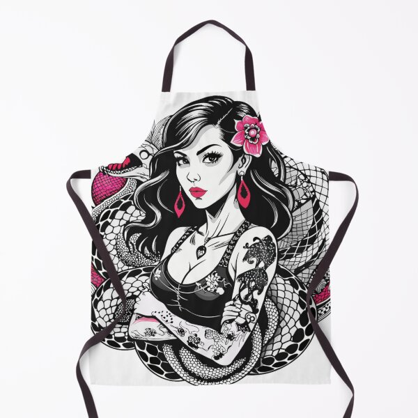 Item preview, tattooed girl designed and sold by Arextr.