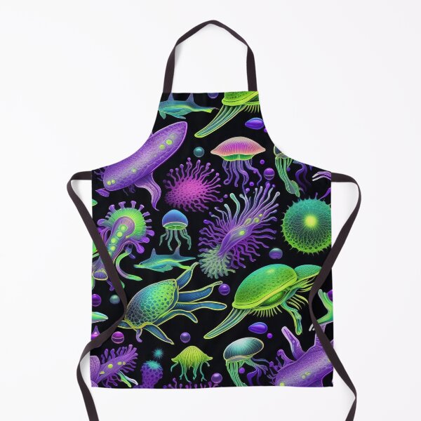 Item preview, Bioluminescent Deep Ocean Amoeba Pattern designed and sold by DreamCraze.
