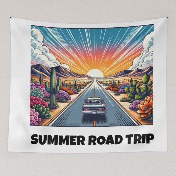 Item preview, Summer road trip designed and sold by IvyLoveArt.