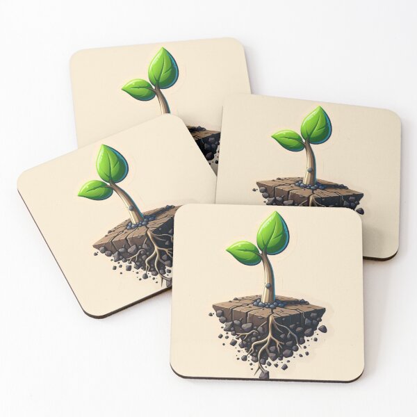 Item preview, Roots of Growth: From Seed to Sprout, Within challenges, seeds of growth take root. designed and sold by Dantin.