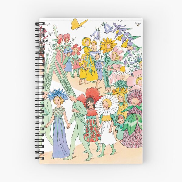 Item preview, Flower Parade, The Flowers' Festival (1914) - Elsa Beskow designed and sold by SALON DES ARTS.