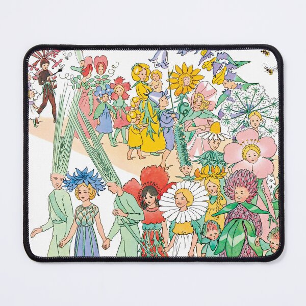 Item preview, Flower Parade, The Flowers' Festival (1914) - Elsa Beskow designed and sold by SALON DES ARTS.
