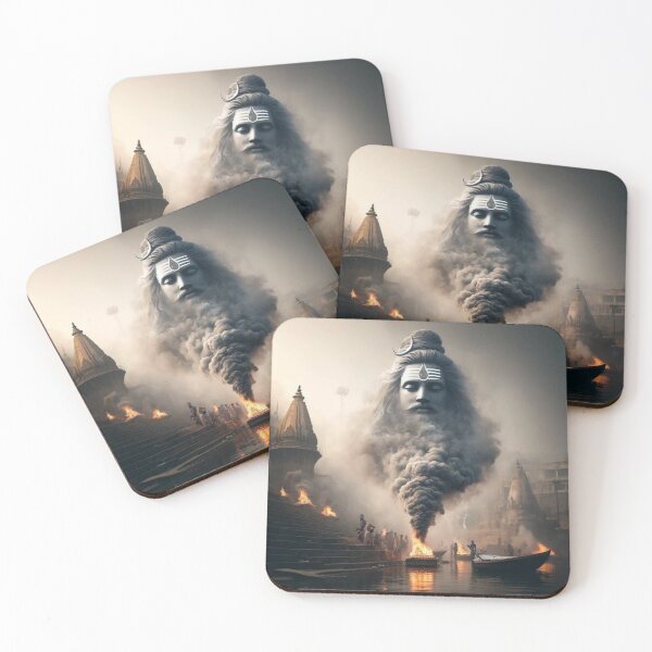 Item preview, Manikarnika Ghat and Mahadev  designed and sold by Eshant.