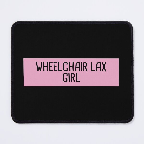 Item preview, Wheelchair Lax Girl designed and sold by orlumbuspirate.