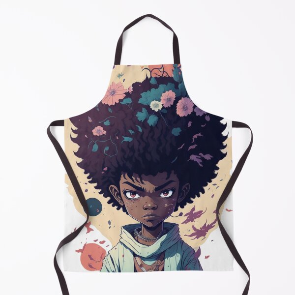 Item preview, African Flowers Samurai Kid designed and sold by TondoMeander.